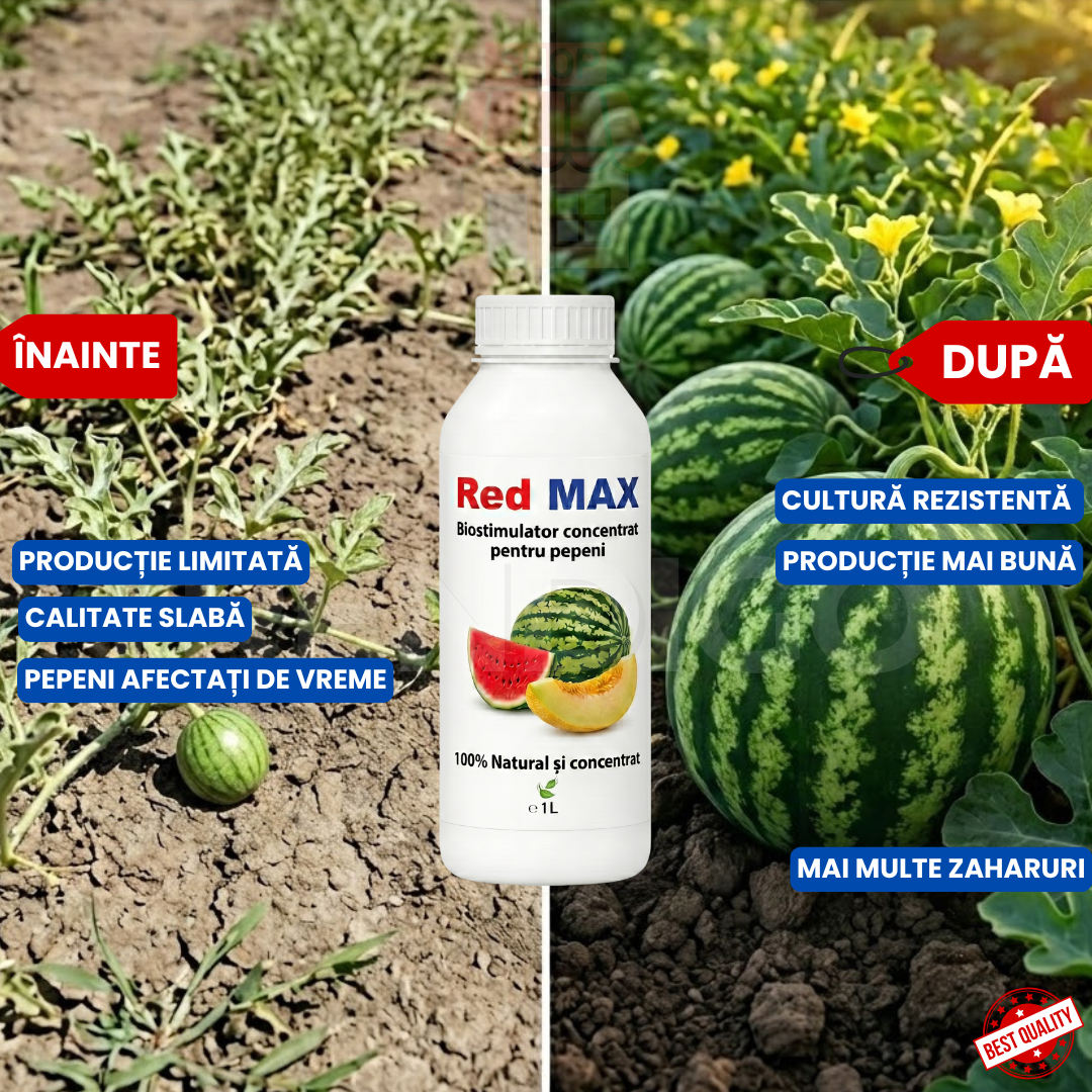 RedMAX- Biostimulator concentrat pentru pepeni | 1 Litru