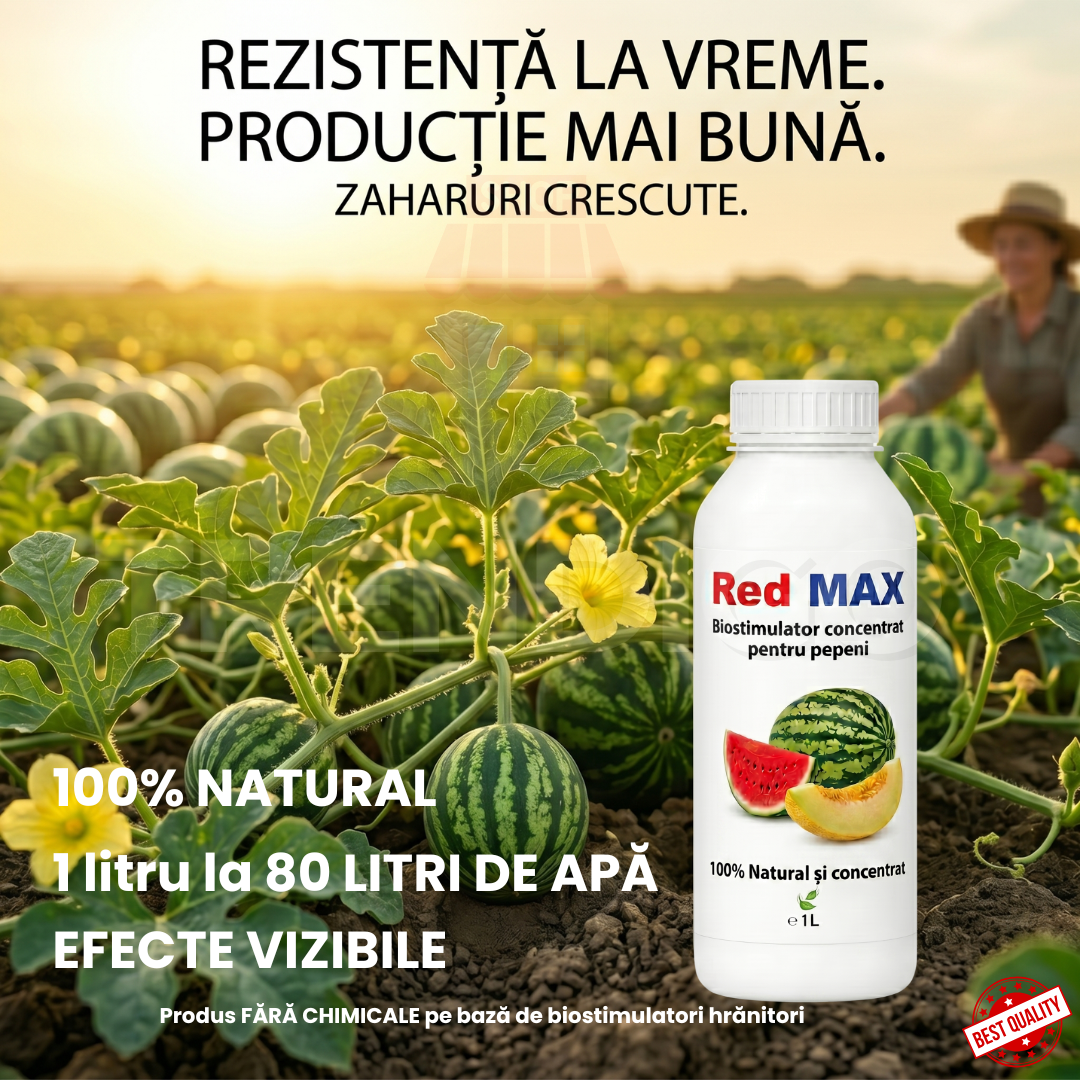 RedMAX- Biostimulator concentrat pentru pepeni | 1 Litru