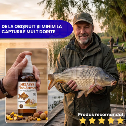 Melasys FishAttract- Atractant concentrat pentru pescuit | 100 ml + 100 ml GRATIS !