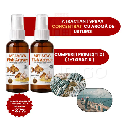 Melasys FishAttract- Atractant concentrat pentru pescuit | 100 ml + 100 ml GRATIS !