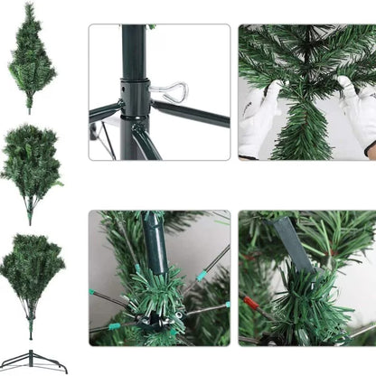 Brad artificial complet împodobit 🎄