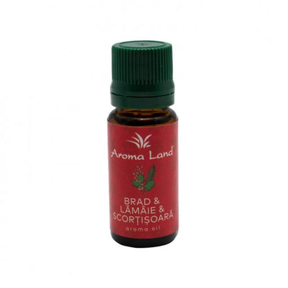 Ulei aromaterapie Brad & Lămâie & Scorțișoară, Aroma Land, 10ml