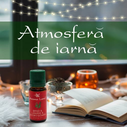Ulei aromaterapie Brad & Lămâie & Scorțișoară, Aroma Land, 10ml